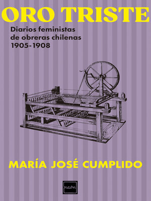 cover image of Oro triste